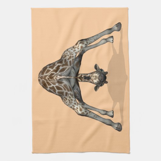 Linge De Cuisine Girafe flexible (Vertical)