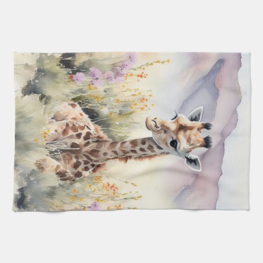 Linge De Cuisine Giraffe (Horizontal)