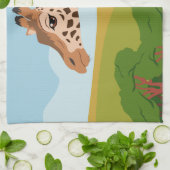 Linge De Cuisine Giraffe (Plié)