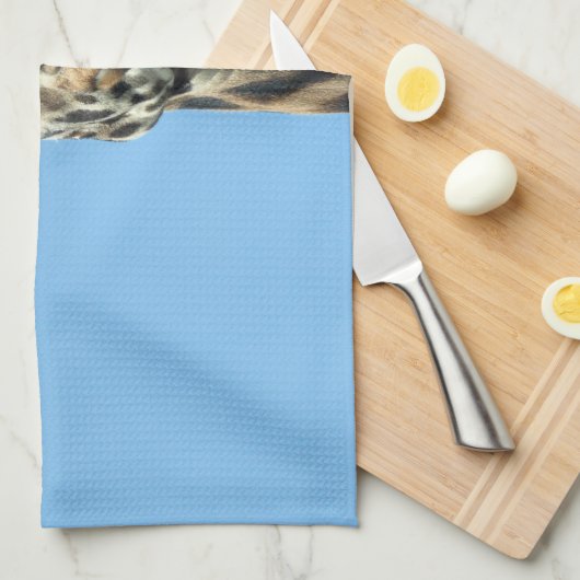 LINGE DE CUISINE GIRAFFE (Quart Plié)