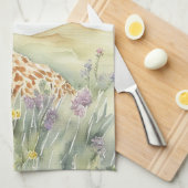 Linge De Cuisine Giraffe (Quart Plié)
