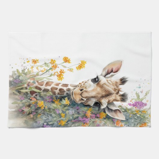 Linge De Cuisine Giraffe (Horizontal)