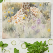 Linge De Cuisine Giraffe (Plié)