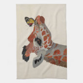 LINGE DE CUISINE GIRAFFE & BUTTERFLY (Vertical)
