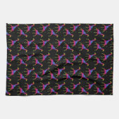 Linge De Cuisine Giraffe de couleur arc-en-ciel (Horizontal)