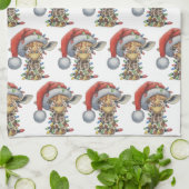 Linge De Cuisine Giraffe Festive (Plié)