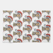 Linge De Cuisine Giraffe Festive (Horizontal)