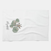 Linge De Cuisine Giraffe Safari Animal Botanique (Horizontal)