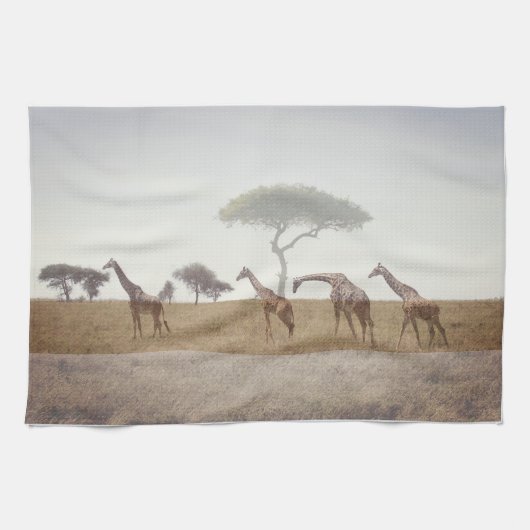 Linge De Cuisine Giraffe Tea Towel (Horizontal)