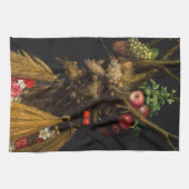 Linge De Cuisine Giuseppe Arcimboldo - Quatre saisons en une tête (Horizontal)