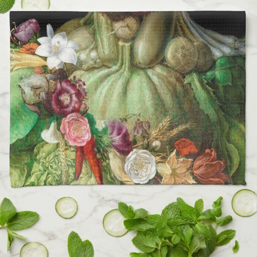 Linge De Cuisine Giuseppe Arcimboldo - Vertumnus (Plié)