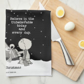 Linge De Cuisine Giver cadeau-Joyeux Noël (Quart Plié)