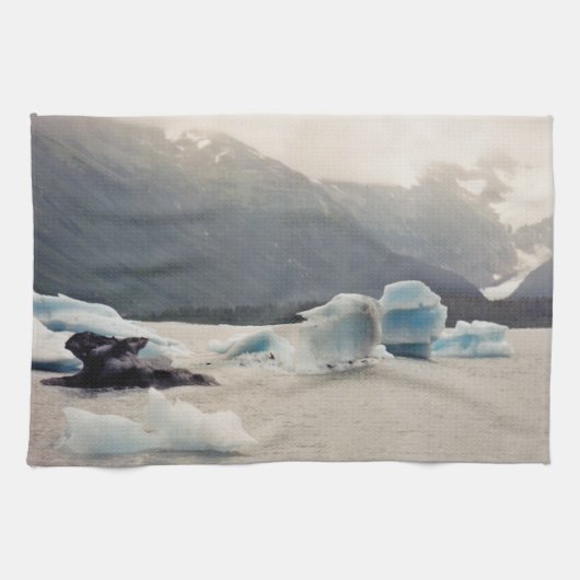Linge De Cuisine Glace bleue (Horizontal)