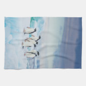 Linge De Cuisine Glace et neige | Adelie Penguins Antarctique (Horizontal)