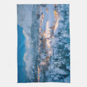 Linge De Cuisine Glace et neige | Graubunden, Engadin, Suisse (Vertical)