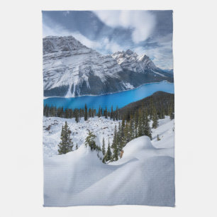 Linge De Cuisine Glace et neige   Lac Peyto, Rocheuses canadiennes