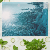 Linge De Cuisine Glace et neige | Réserve naturelle de l'Altaï, Rus (Plié)