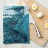 Linge De Cuisine Glace et neige | Réserve naturelle de l'Altaï, Rus (Quart Plié)