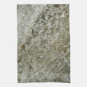 Linge De Cuisine Glace glaciaire Texture nature Abstraite (Vertical)