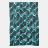 Linge De Cuisine Glam Abstrait bleu turquoise (Vertical)