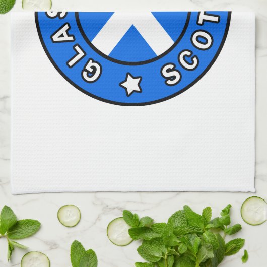 Linge De Cuisine Glasgow Écosse (Plié)