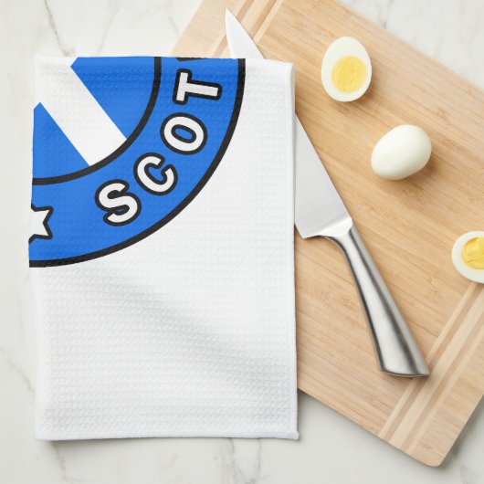 Linge De Cuisine Glasgow Écosse (Quart Plié)