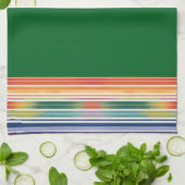 Linge De Cuisine Glorious Rainbow Stripes (Plié)