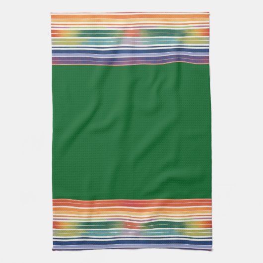 Linge De Cuisine Glorious Rainbow Stripes (Vertical)