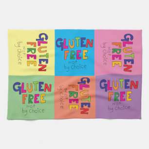 Linge De Cuisine gluten coeliaque coloré sans coeliaque