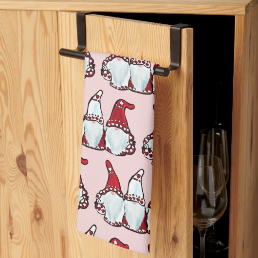 LINGE DE CUISINE GNOME (Pliage en tiers)