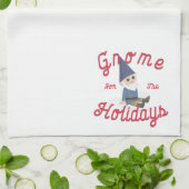 Linge De Cuisine Gnome pour les Holidays (Plié)
