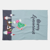 Linge De Cuisine Gnome pour les Holidays (Horizontal)