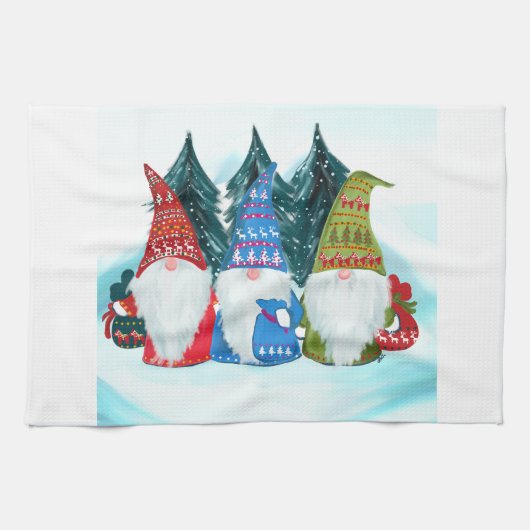 LINGE DE CUISINE GNOMES (Horizontal)