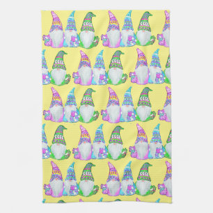 LINGE DE CUISINE GNOMES DE PÂQUES