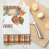 Linge De Cuisine Gnomes de Thanksgiving mignons (Quart Plié)