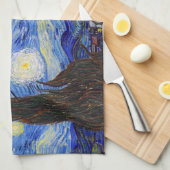 Linge De Cuisine Gogh , “Starry Night” (Quart Plié)