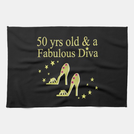 LINGE DE CUISINE GOLD 50 & FABULOUS DIVA DESIGN (Horizontal)