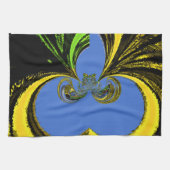 Linge De Cuisine Gold Blue (Horizontal)