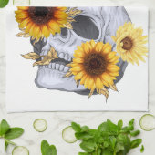 LINGE DE CUISINE GOLDEN BLOOM SKULL (Plié)