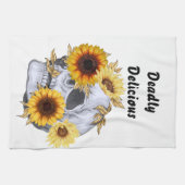 LINGE DE CUISINE GOLDEN BLOOM SKULL (Horizontal)