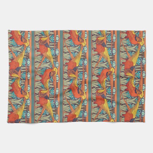 Linge De Cuisine Golden Pheasant Retro (Horizontal)
