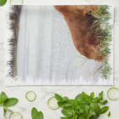 Linge De Cuisine Golden retriever (Plié)