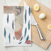 Linge De Cuisine Golden retriever, chien de plage, panneau de (Quart Plié)