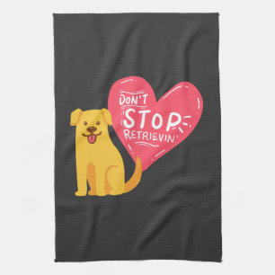 Linge De Cuisine Golden Retrievers - Ne cessez pas de récupérer