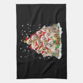 Linge De Cuisine Golden Retrior Christmas Premium (Vertical)