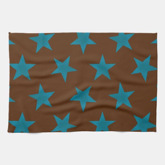 Linge De Cuisine Golden Stars Pattern 16 (Horizontal)