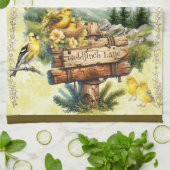 Linge De Cuisine Goldfinch Lane Jaune Loden Gold Finch (Plié)