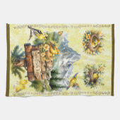 Linge De Cuisine Goldfinch Lane Jaune Loden Gold Finch (Horizontal)