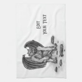 Linge De Cuisine Golem Gargoyle (Vertical)