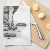 Linge De Cuisine Golem Gargoyle (Quart Plié)